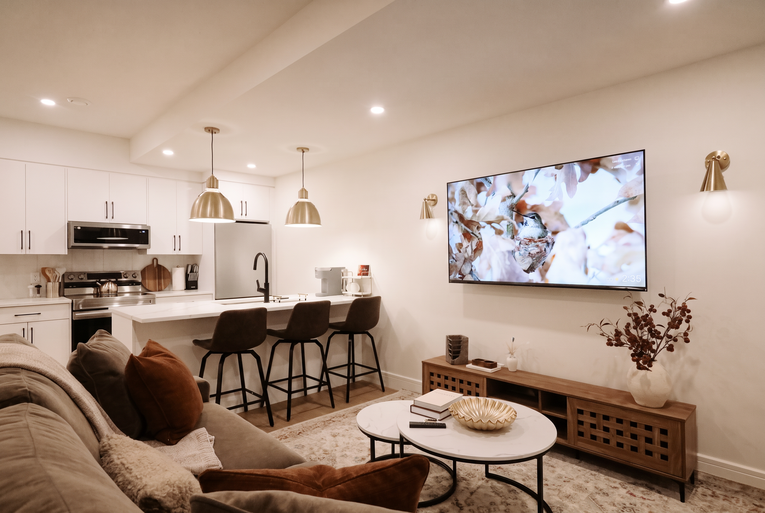 Styled Killarney living room by Do Up Interiors