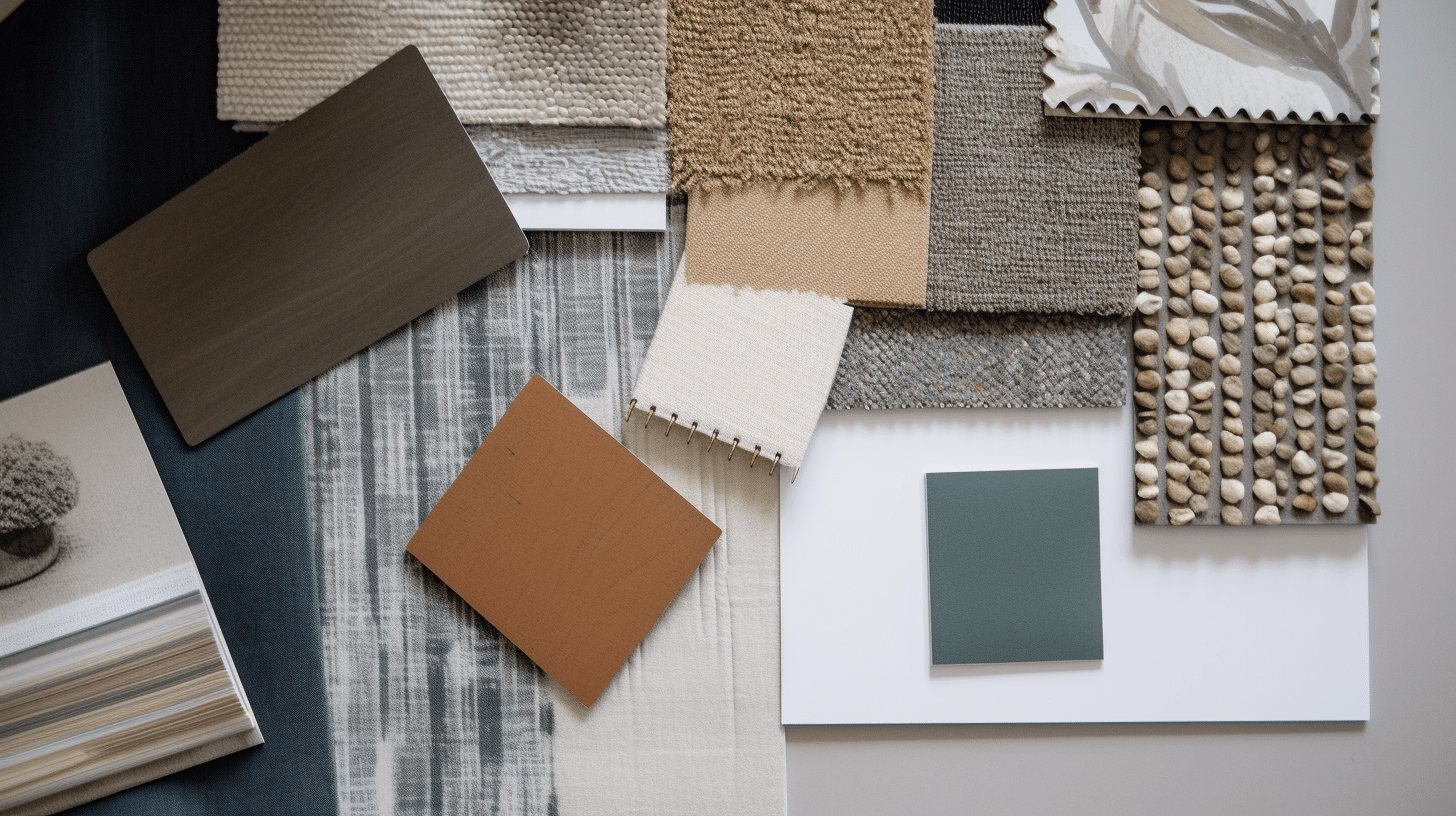 Interior design finishes moodboard by Do Up Interiors